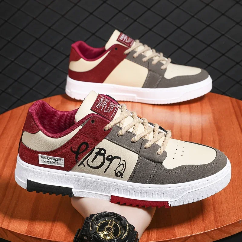 Baskets Décontractées à Plateforme pour Homme, Chaussures de Course, Tennis, Entraînement, Nouvelle Collection