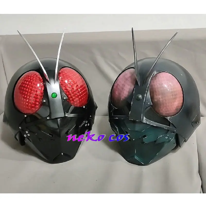 

nekocos Shin 1 go Shin 2 go Battle-Damaged Helmet Mask Resin Cosplay Customized size