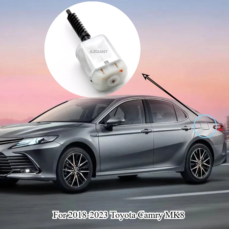 

AZGIANT Car Fuel Filter Flap Lock Actuator Motor for 2018-2023 Toyota Camry MK8 OE#77030A DC 12V High Quality Durable