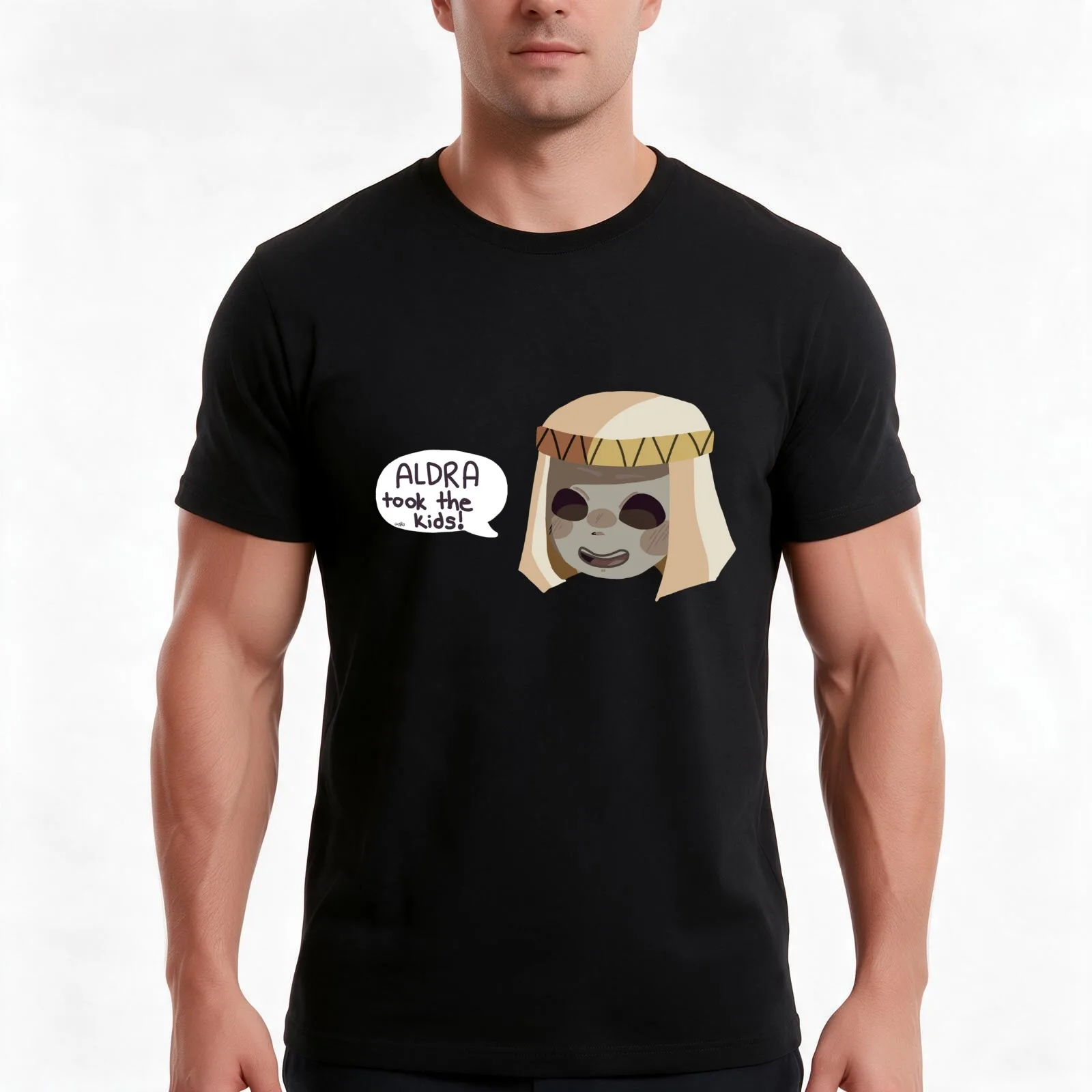 saint das loses his kids? T-Shirt, Summer Casual Cotton Tee, Oversized Streetwear Tops, Vintage Graphic Print, Unisex Men Women