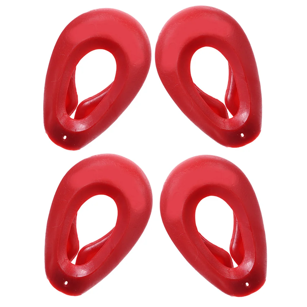 

2Pairs Silicone Waterproof Hair Dye Ear Covers Comfortable Ear Protectors for Salon Bath Shower Spa Hair Coloring