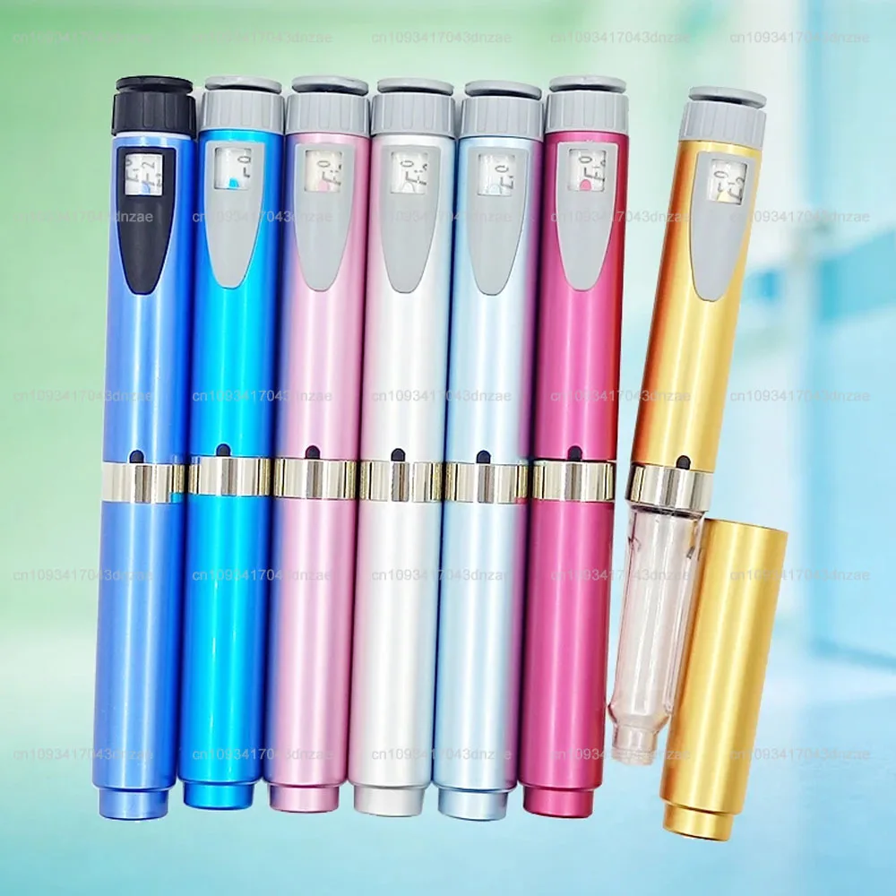 1pc Aluminum Insulin Pen Reusable Peptide Pen Device 60U Clean Adjustment Injection Pen Personal Health Care Product Accessories