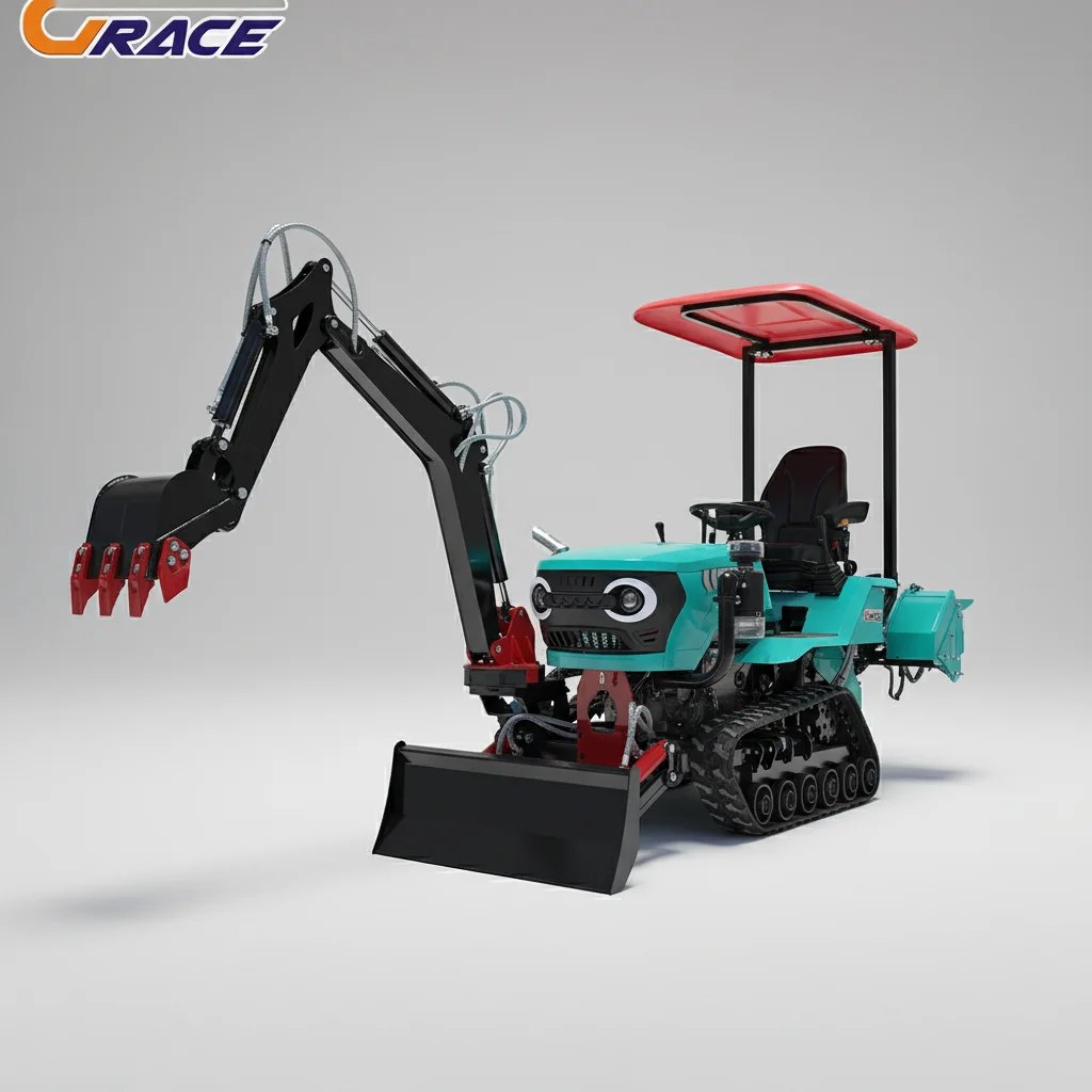 Customize Diesel Engine Tractor Heavy Duty Agricultural Equipment For Farmland