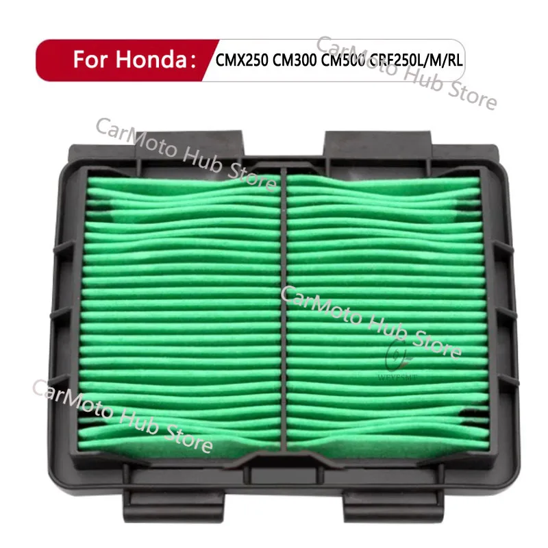 Motorcycle Intake Cleaner Air Filter For Honda Rebel 300 500 CMX300 CMX500 CRF250L CRF250LA CRF250RLA CRF 250L/M/RLA