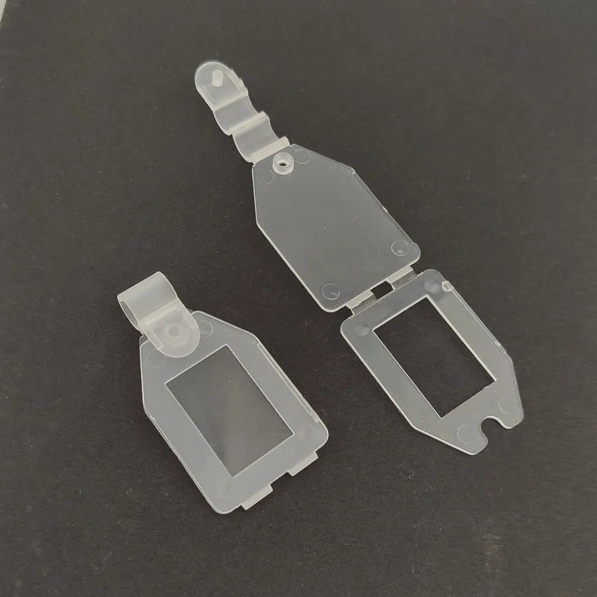 Plastic Price Sign Label Display Hook Hanging Tag Holders Clips for Supermarket Shelf Single Wire Rack