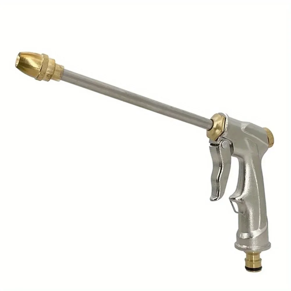 

1 шт. водяной пистолет высокого давления для мойки автомобиля, садовый шланг, сопло, садовый водяной пистолет, металлический удлинитель, распылительный пистолет, сопло для бытового автомобиля