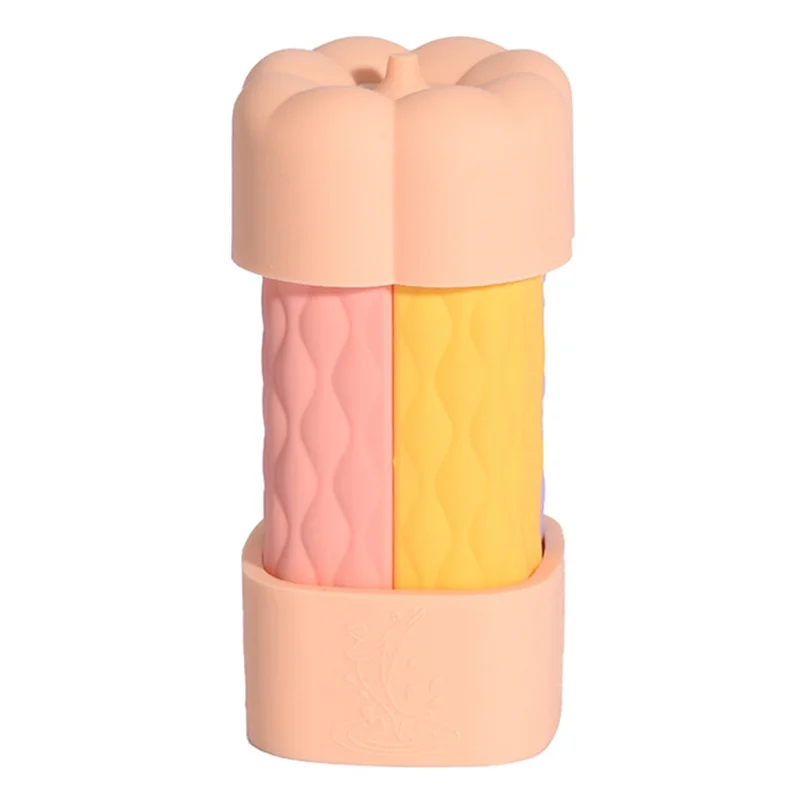 4-teiliges tragbares auslaufsicheres Silikonflaschen-Set – nachfüllbare, zusammendrückbare Flüssigkeitsbehälter für Lotion-A77G