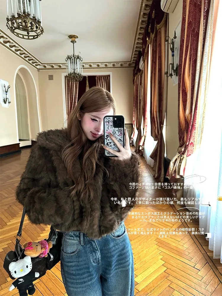

FuunJ Luxury ort Fur Jaet Women's Warm Plu Coat Quilted Cotton Casual Faion Winter Outerwear Slim Fit Sle