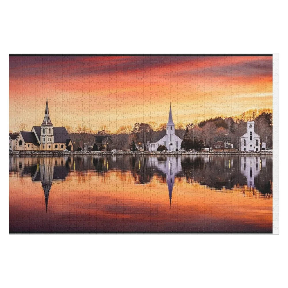 

Mahone Bay Nova Scotia Jigsaw Puzzle Jigsaw For Kids Woods For Adults Customized Toys For Kids Anime Puzzle