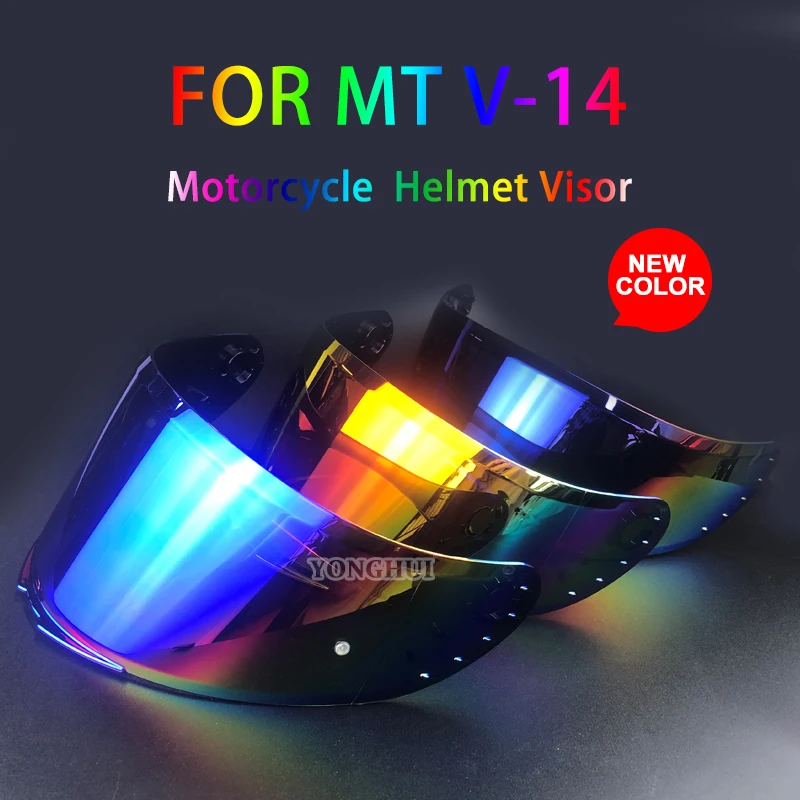 for MT-V-14 helmet shield for MT motorcycle helmet only for model RAPID,RAPID PRO,BLADE 2 SV,REVENGE 2,TARGO helmet shield