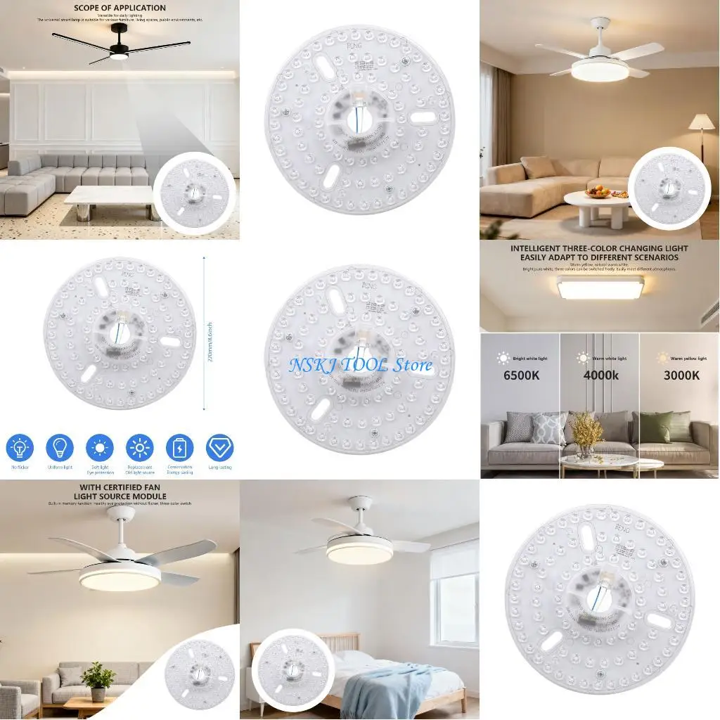 

L8RC энергосберегающая панель потолочного освещения 36В Модибле с магнитным креплением 270мм