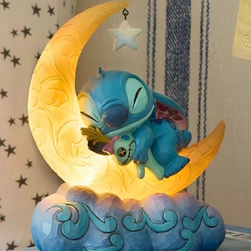 

Genuine Disney Stitch Action Figure Stitch Goodnight Night Light Ornament Can Be Illuminated Creative Customized Birthday Gift