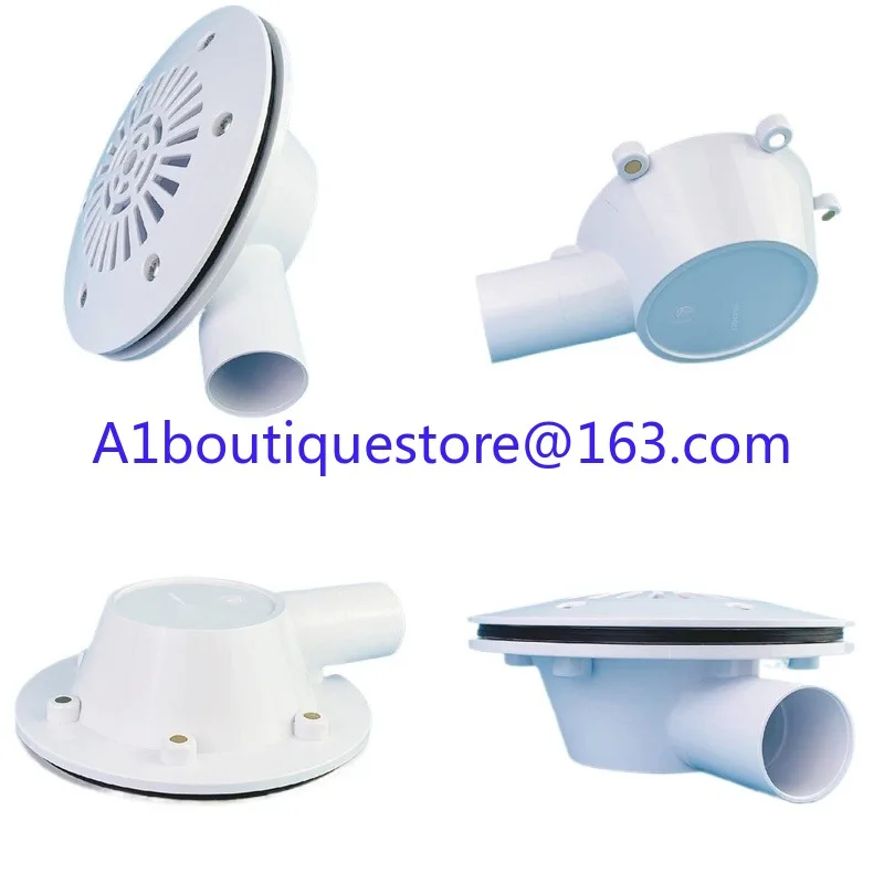 Swimming Pool Accessories, Side Main Drain, Adhesive Film Pool Inlet and Outlet, Aquaculture Bath, Adhesive Film Water Outlet
