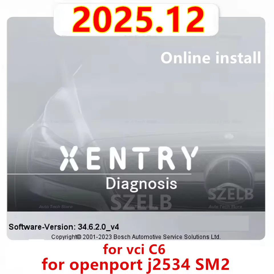 

XENTRY 2025.12 для PSA через DAS, установка онлайн, XENTRY 2025.12 DAS VEDIAM.O DT.S WI.S EPC Starfid для OpenPort J2534 SM2 для C6