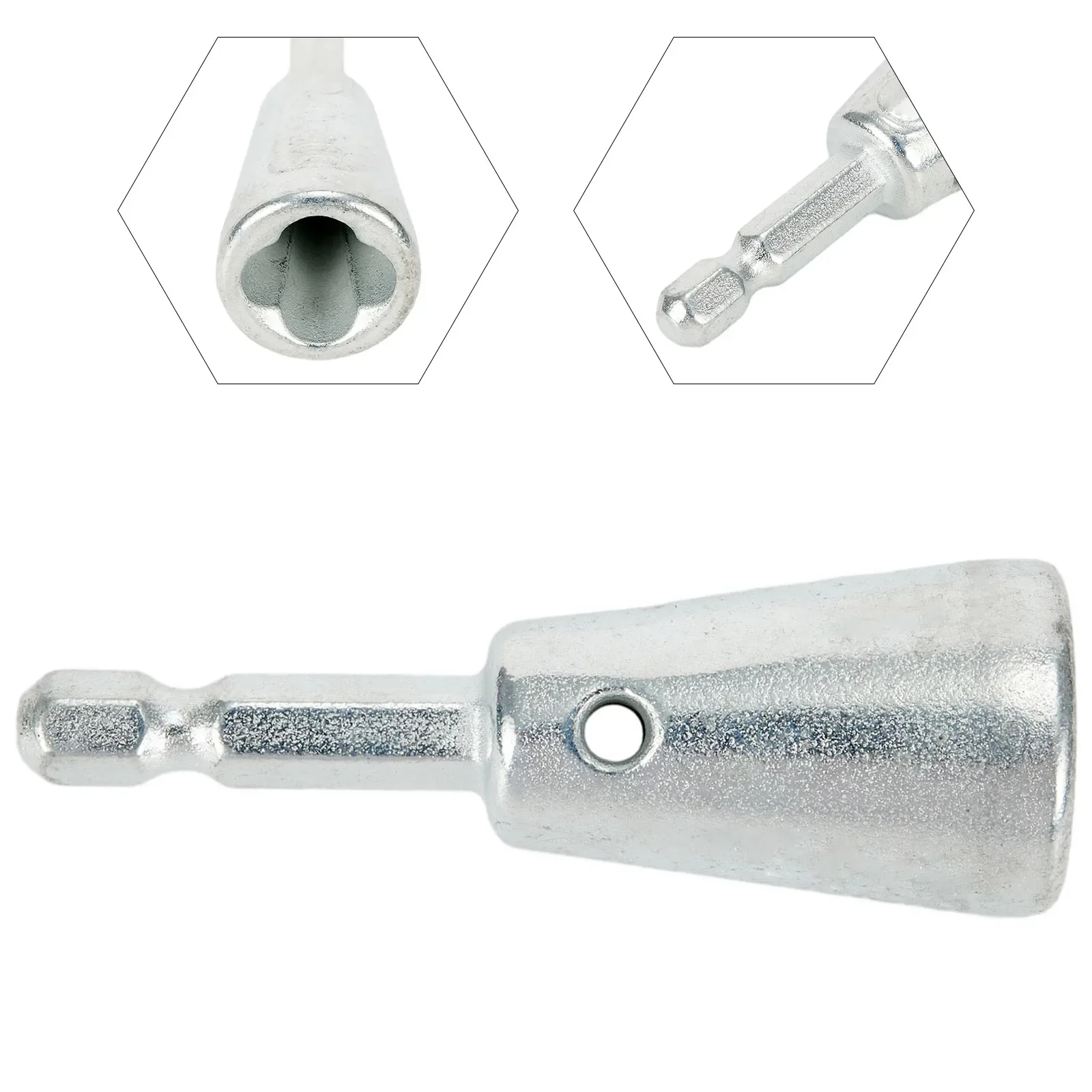 Imagem -05 - Ferramentas de Torção de Fio Eletricista Rapidamente Twister mm Hex Lidar com 1.56 Quadrado 2-6 Fio Twister para Drivers de Broca Elétrica 1pc