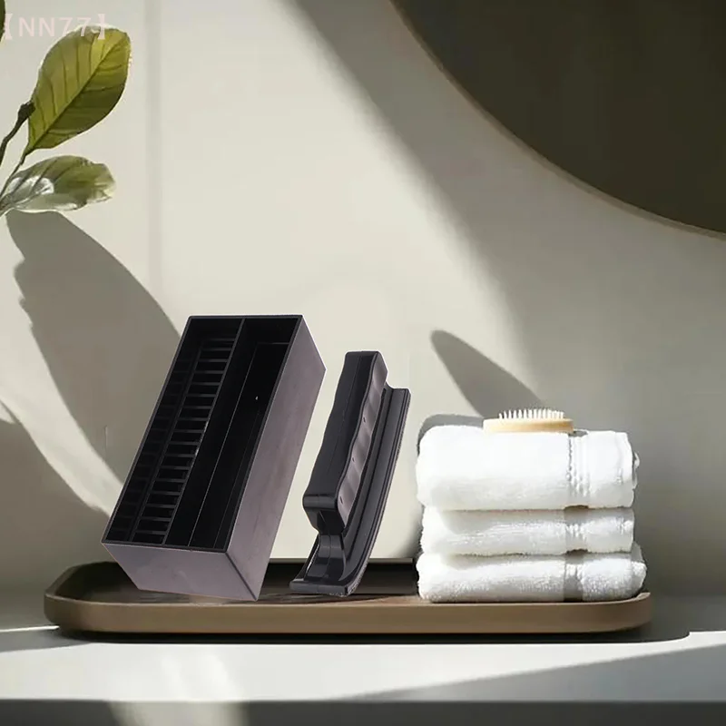 Multi-Functional Beard Trimmings ทําความสะอาดกล่องเก็บสําหรับชายห้องน้ําอ่างล้างจาน Beard Hair Catcher โกนแปรงทําความสะอาด