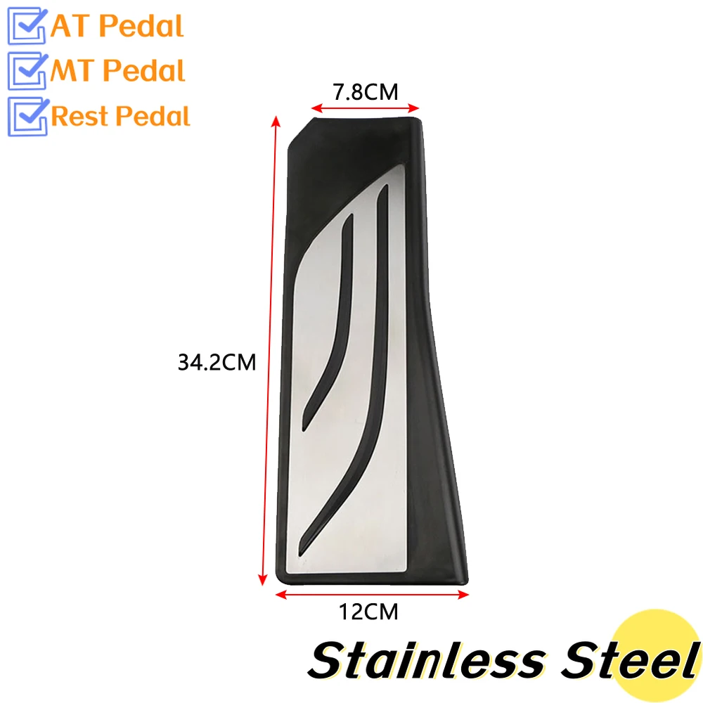LHD Car Pedals For BMW M 5-Series F10 F11 523i 528i 530i 535i 550i  E65 E67 E68 F01 F02 F10 F11 F07 F12 F13 Pads Parts Cover