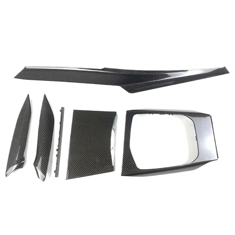 

For G20 G21 G81 G80 G87 M2 M3 M4 M340i 2024 2025 Interior Carbon Fiber Instrument Panel Center Console Shift Lever