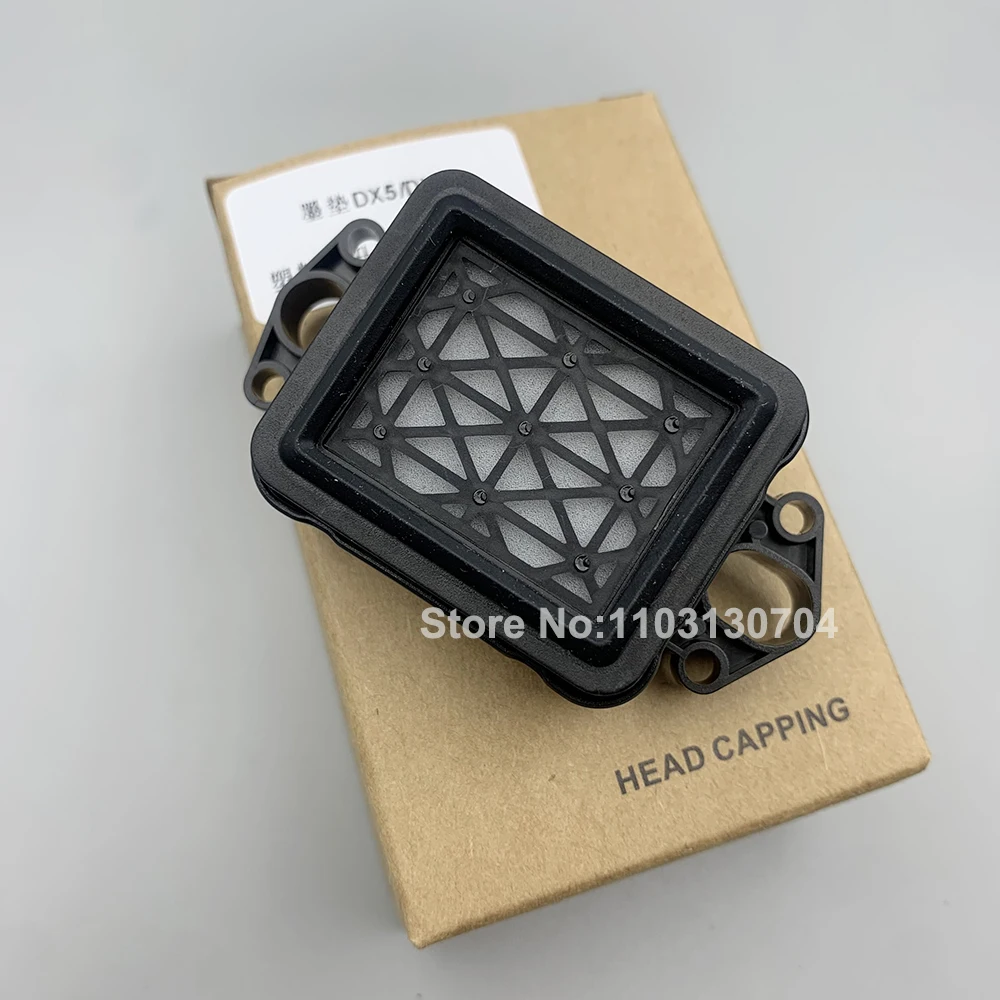 2PCS DX5 Printkop Cap Station voor Epson Dx7 Capping Top voor Epson Allwin Yaselan Thunderjet Inkjet Solvent printer Cleaning Kit