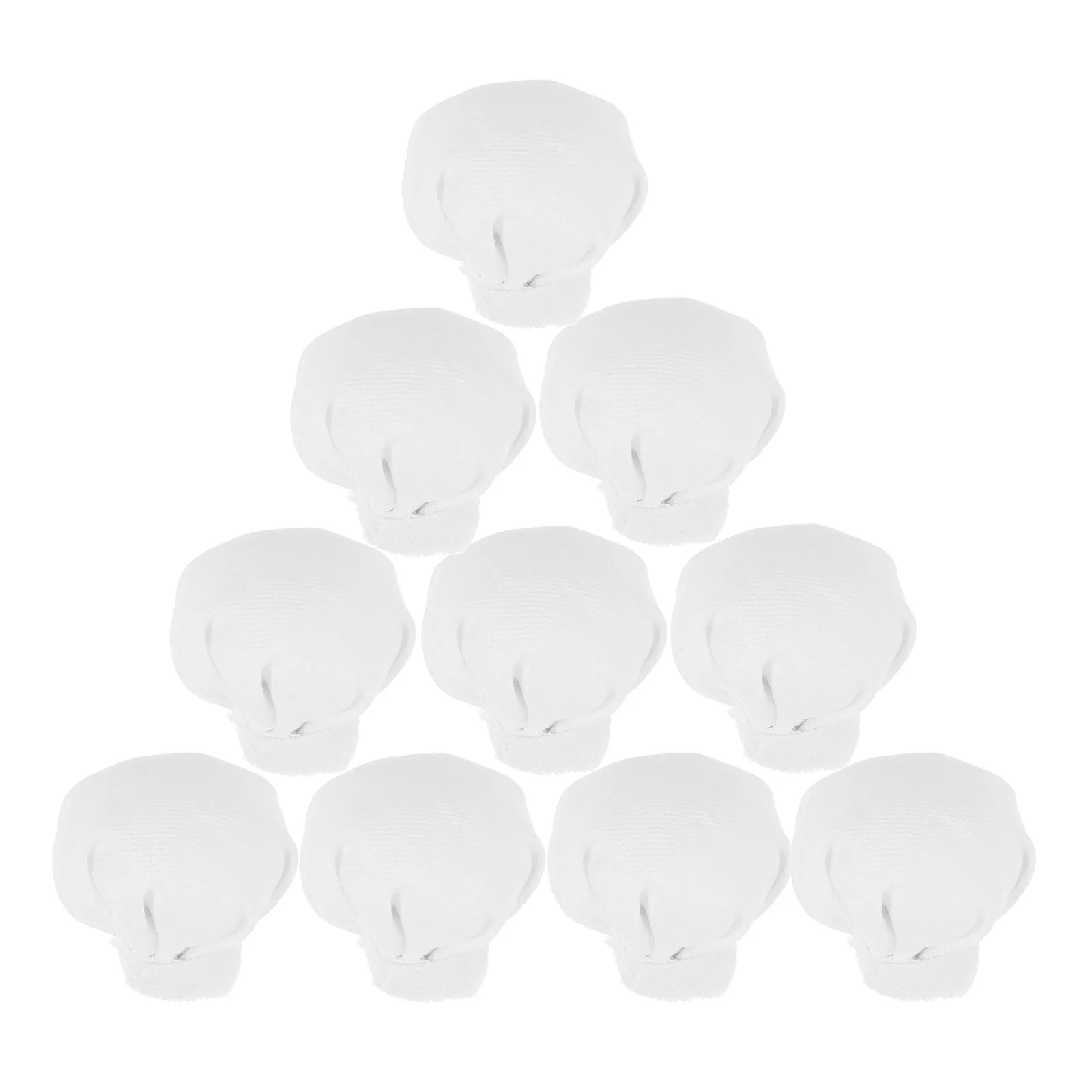 10Pcs Mini Cloth Chef Hats for Crafts Cute Tiny Cooking Chef Hats Miniature Accessories Small Hat Decorations Small Hat