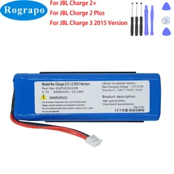 New 3.7V 6000mAh GSP1029102R Battery For JBL Charge 2+ Charge2 Plus Charge 3 2015 Bluetooth Wireless Speaker