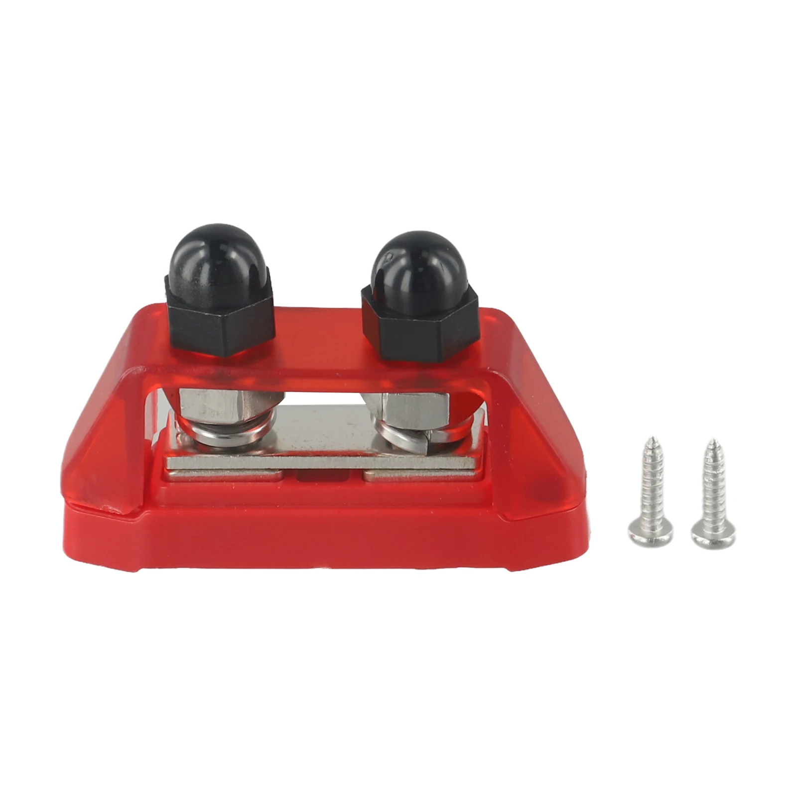 

200A M10 Busbar Terminal with Removable Cover 12V 48VDC Power Distribution Block for Automotive and Marine Wiring