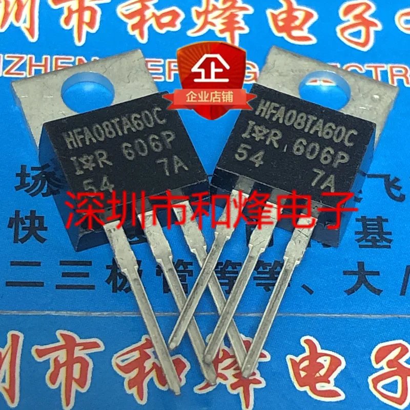 5PCS-10PCS HFA08TA60C  TO-220 600V 8A    New And Original On Stock