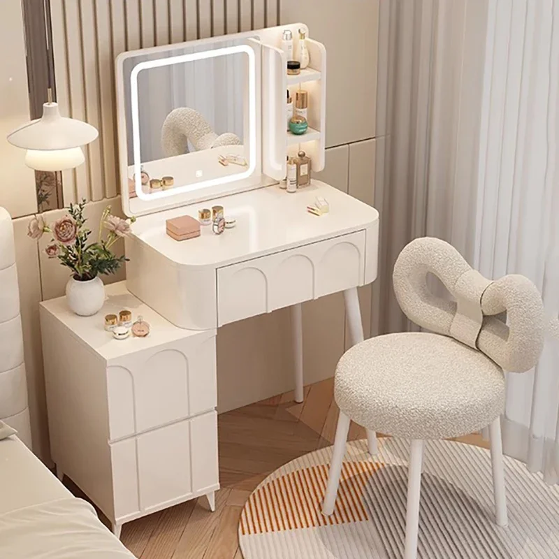 

Modern Elegant Dressing Table Simple European Minimalist Classic Dressing Table Nordic Drawer Table Maquillage Furniture