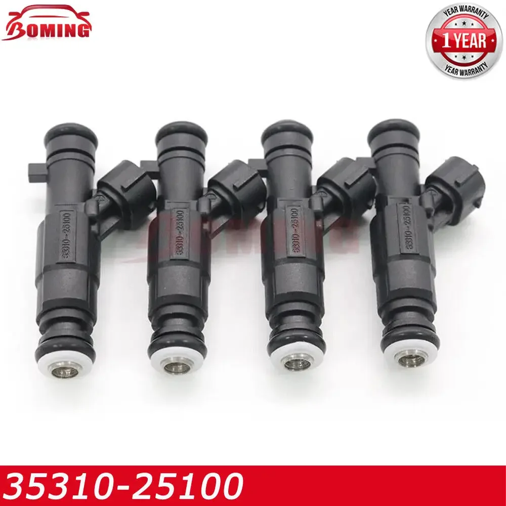 35310-25100 4PCS Car Fuel Injector Nozzle For Hyundai For Kia For Carens Magentis Carnival 2.0L 3531025100 35310 25100