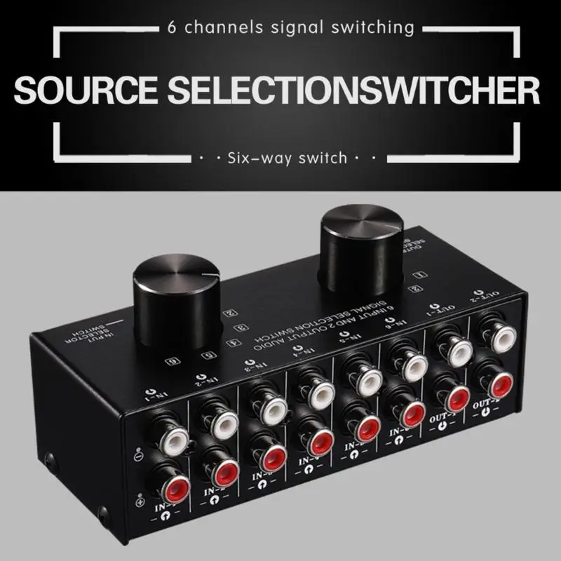 83CC Sound Switcher Switchering Comparator Double Way 6 в 2 Out