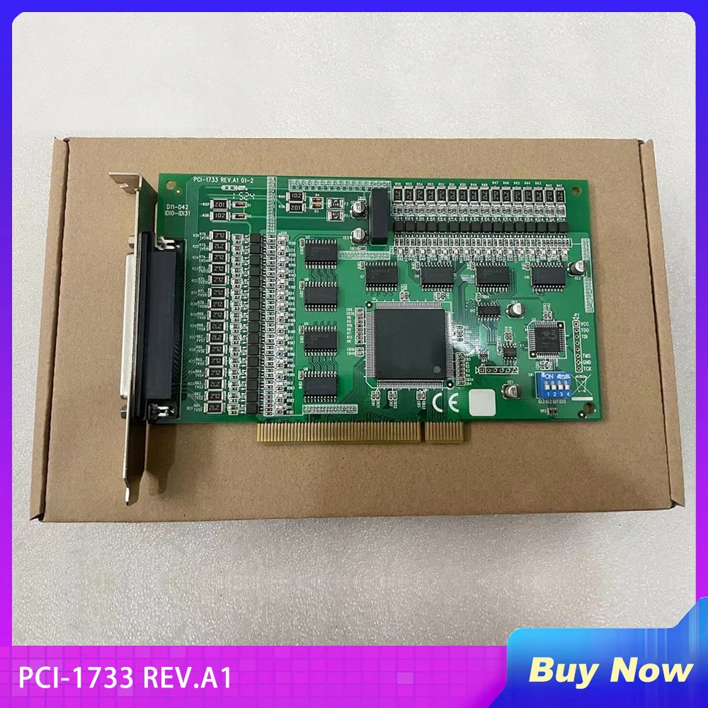 For Advantech Isolated Digital Input Card PCI-1733 REV.A1 01-2