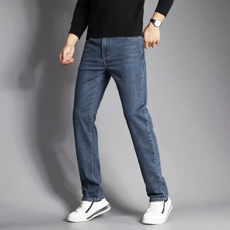 115 110 سنتيمتر طول طويل القامة الرجال الدنيم بانت تمتد مستقيم جان الذكور اضافية طويلة طول الساق بنطلون 190 سنتيمتر نحيل رقيقة ضئيلة المراهقين