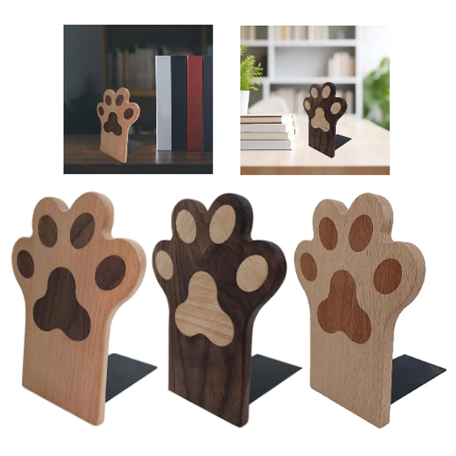 

Подставка для книг с кошачьим когтем, уникальная нескользящая фигурка, подставка для книг для полок, настольная книжная полка, подставка для книг в виде лапы для стола, дома, детской комнаты, гостиной