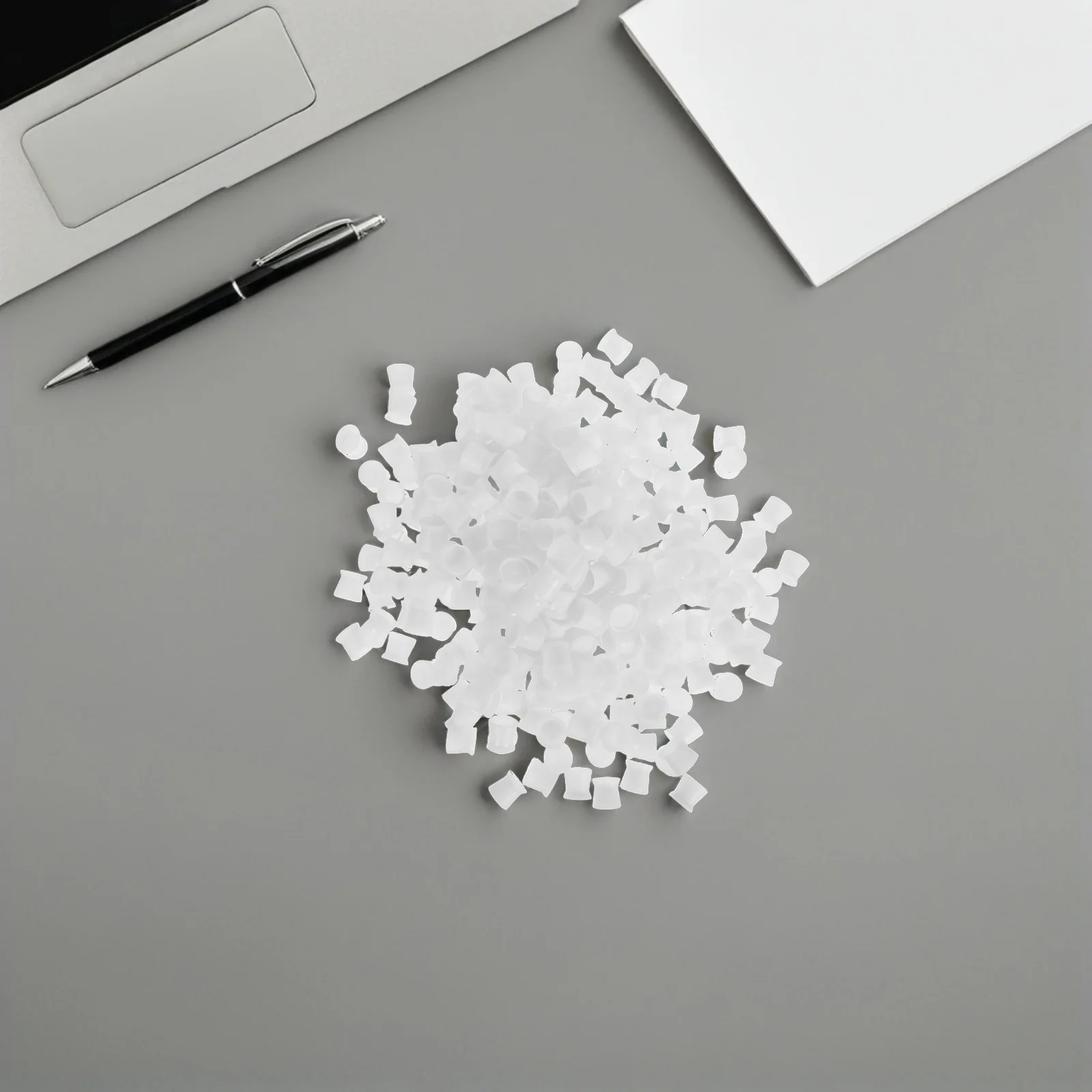 300 قطعة من أكواب حبر الوشم السيليكون حامل الصباغ الأبيض حاويات حبر صغيرة مستقرة لمكياج الوشم Microblading #2