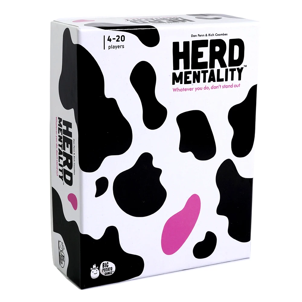 Herd Mentality Board Game The Udderly Hilarious Party Game Fun For The Whole Family