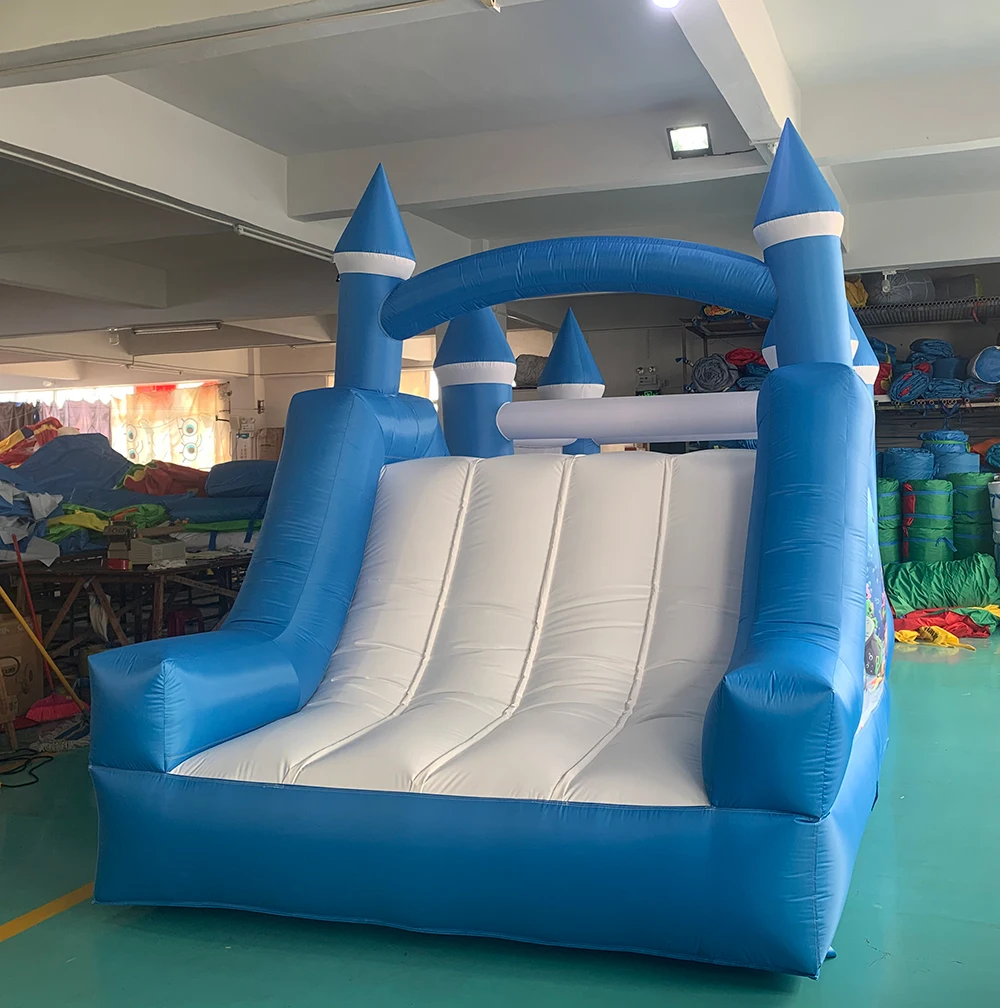 YARD Inflatable Bounce House 5.5*2.3*2.8m Bounce Castle Obstacle for Kids Inflatable Games Toys Slide Bouncer Jumping Trampoline