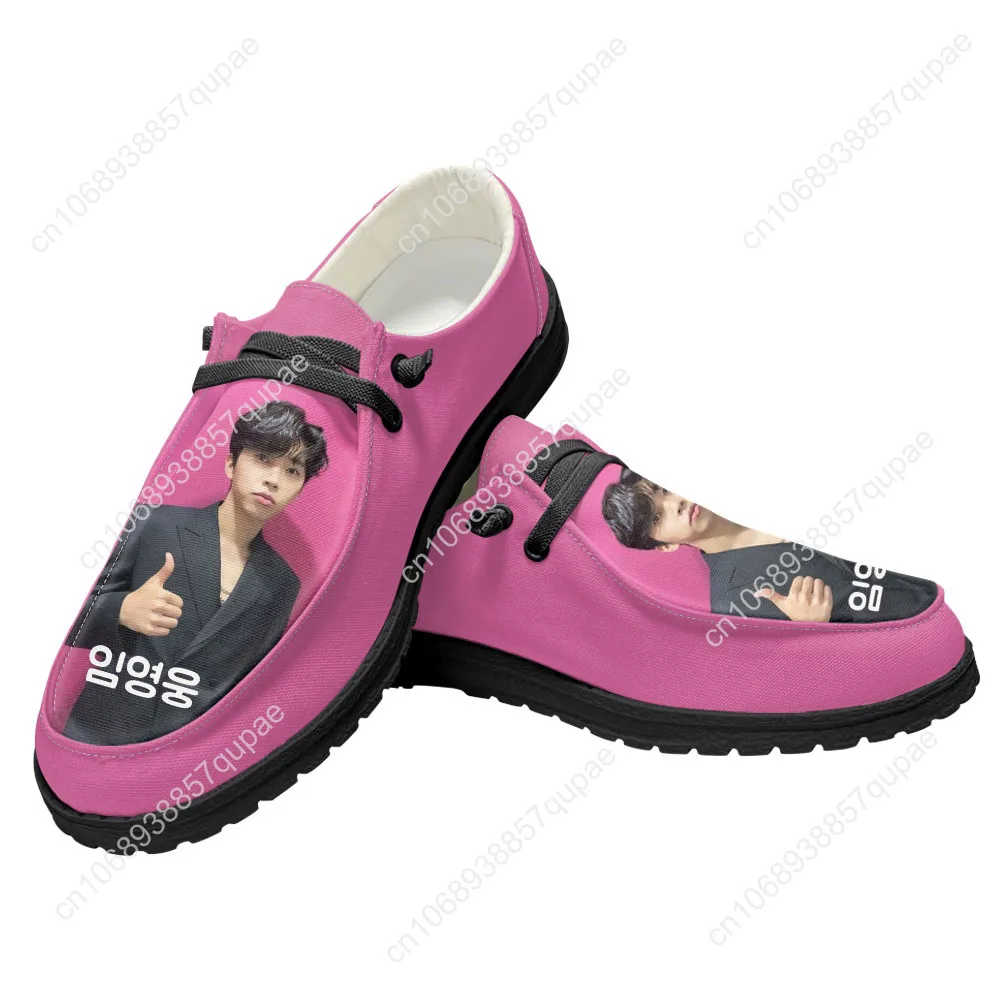 Lim Young Woong Sapatos Casuais Homens Mulheres Sapato Plano Respirável Interior Ao Ar Livre Calçado Leve Casal Sapato Feito Sob Encomenda