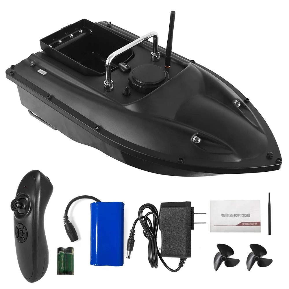 Wireless Remote Control Fishing Bait Boat Smart Fishing Feeder Fish Finder Device 430-540 yards Remote Range