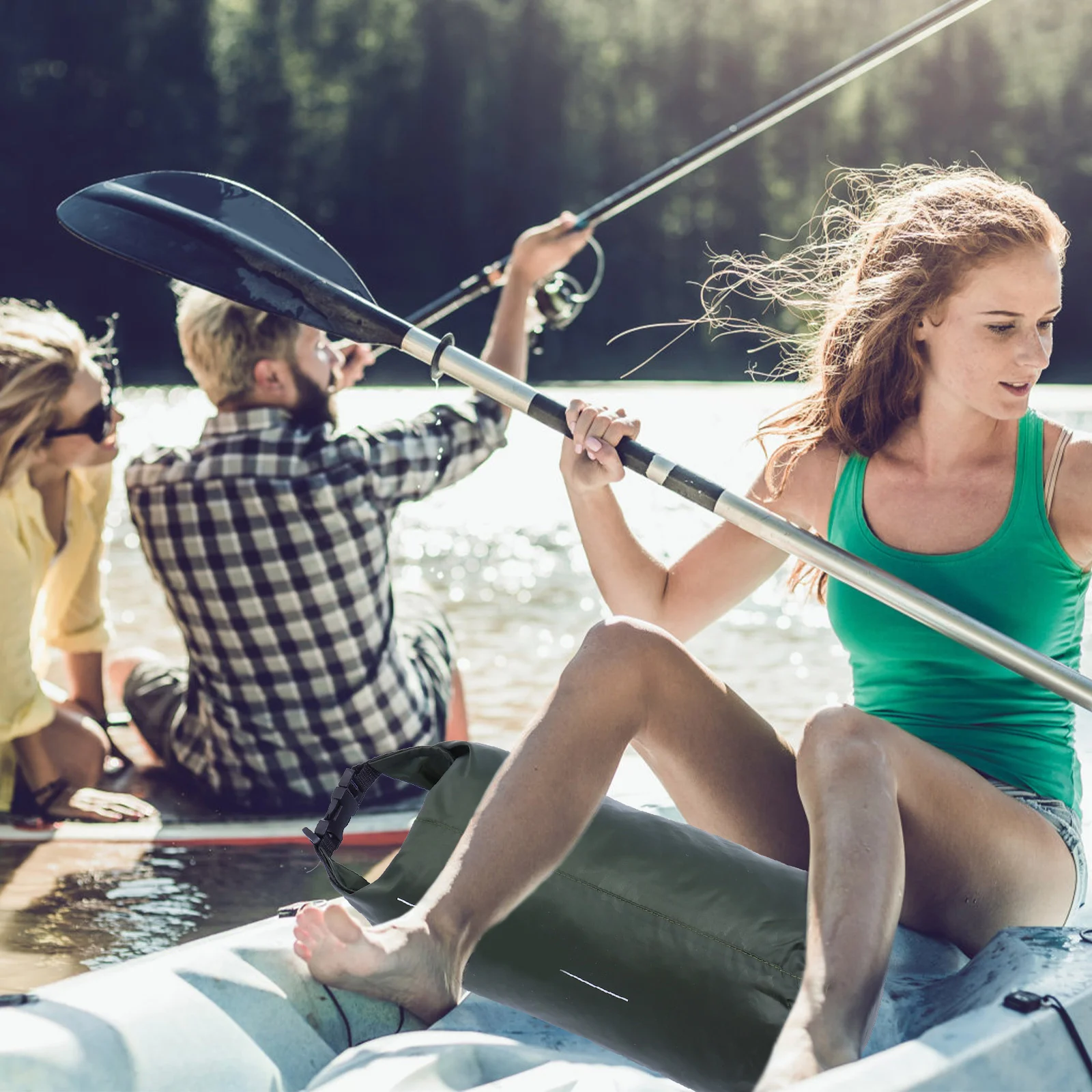 

8L Waterproof Swimming Bag Dry Sack For Beach Kayaking Diving Rafting Portable Storage Pouch Fishing Camping Outdoor Gear