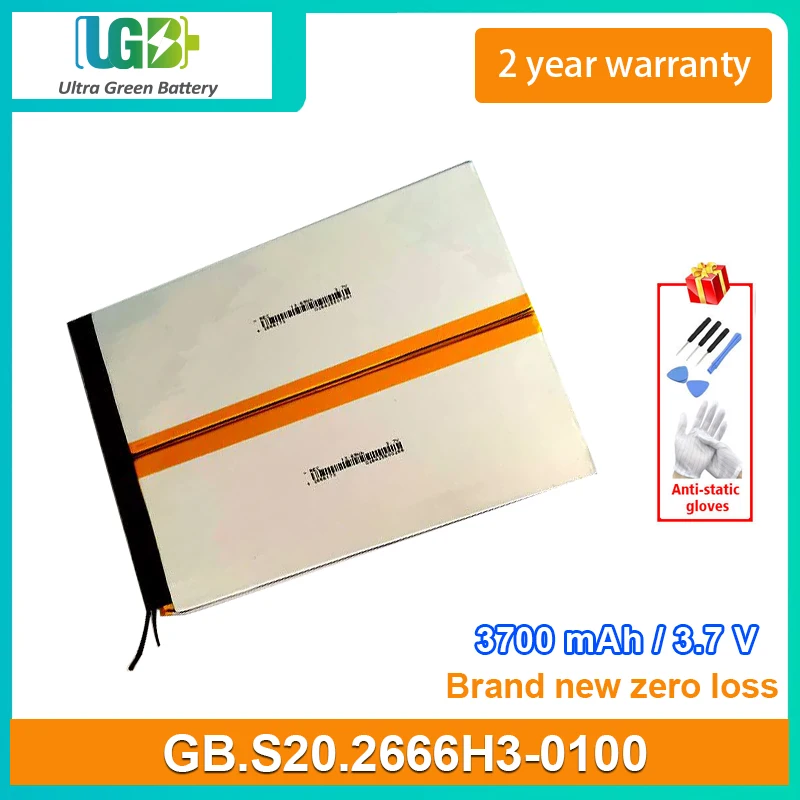 

UGB Новый аккумулятор для планшета V973 REC2666173 GB.S20.2666H3-0100 K17000230HB 3700mAh 3,7 V 13.69Wh