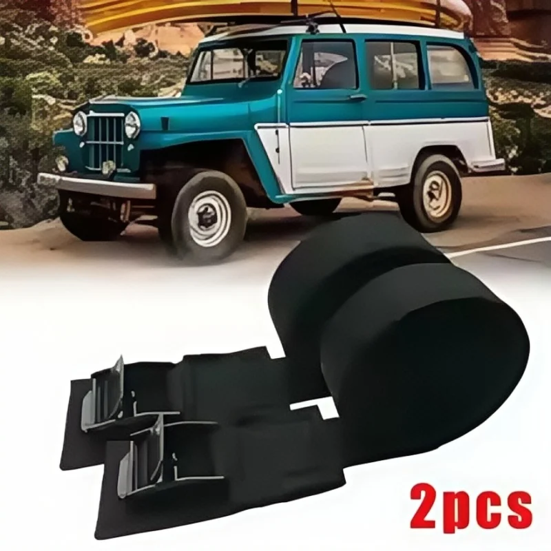 Secure Your Load in Seconds: 2-Pack Quick-Release Tie-Down Straps for Cars, Motorcycles, and Gear