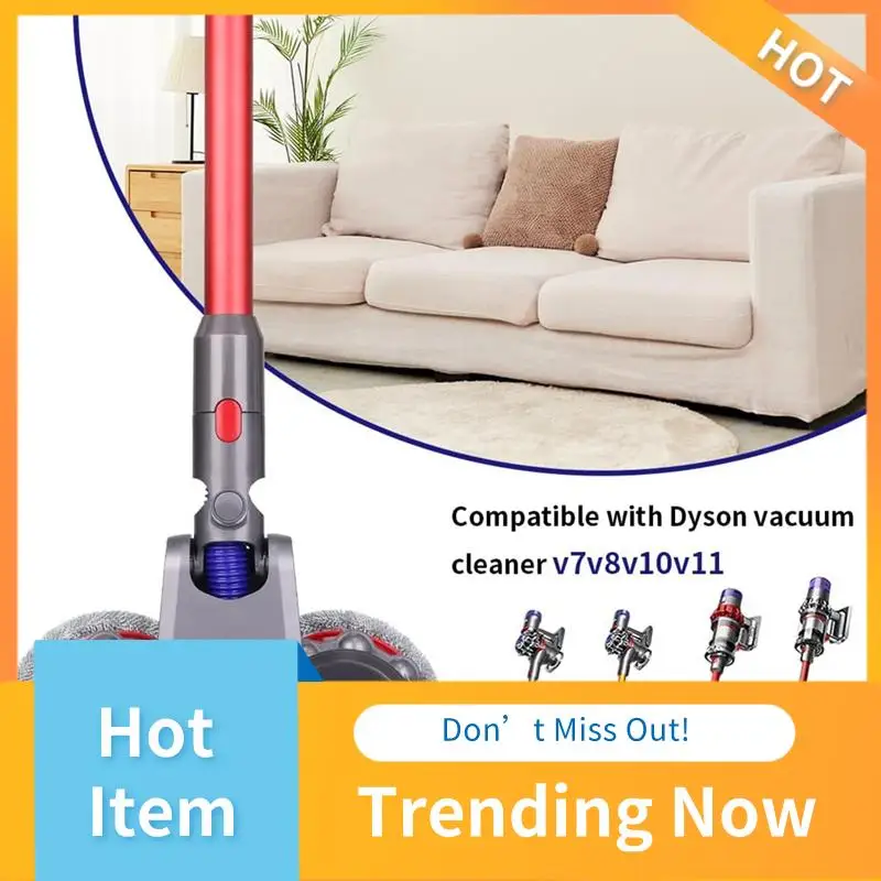 

A13I-Cleaning Mop Head For Dyson V7 V8 V11 V10 Vacuum Cleaner Parts Electric Mop Attachment With Detachable Water Tank And Mop P