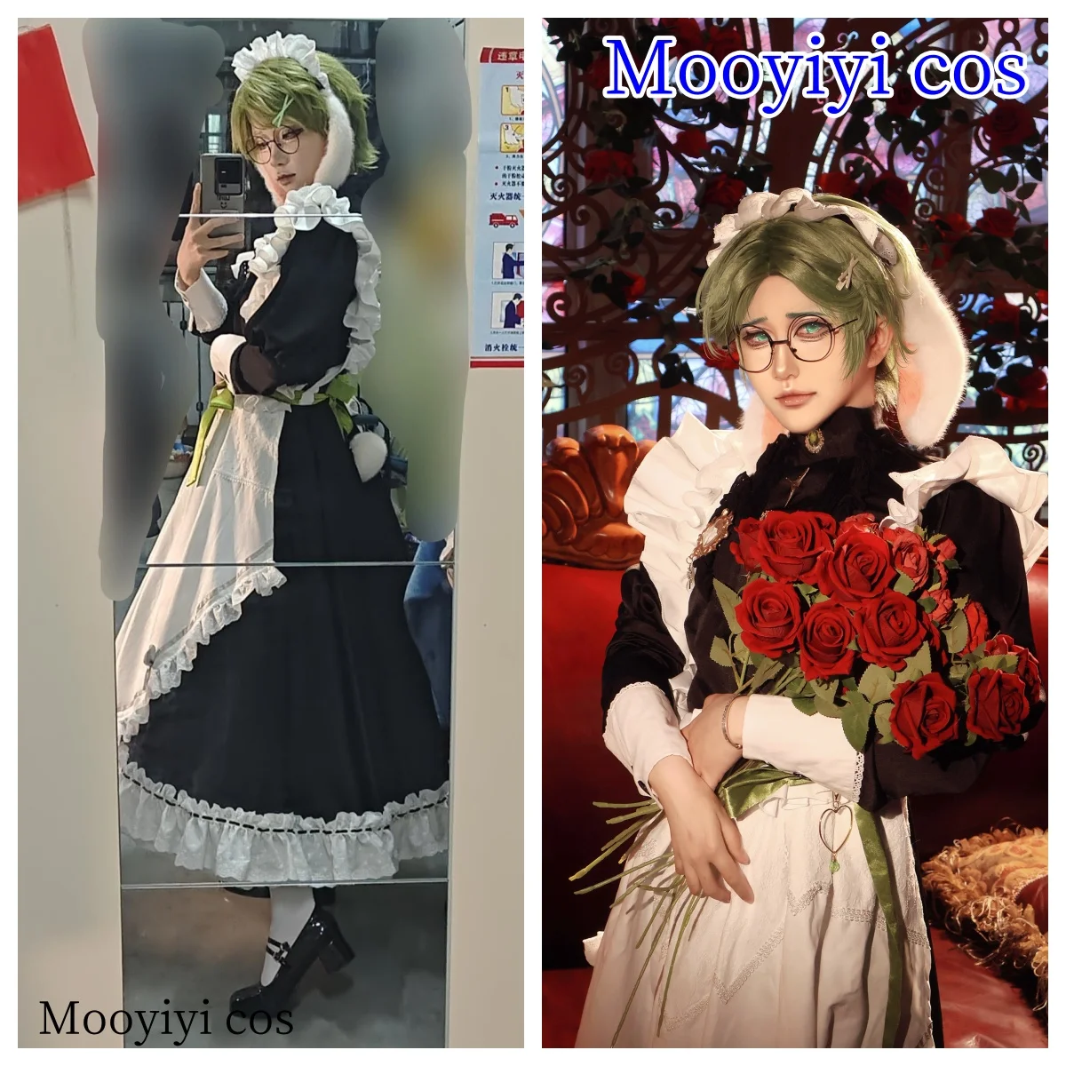 

Game Nu: Carnival Olivine Cosplay Costume Halloween Christmas Role Playing Comic Customized Mooyiyi New 2025 Maid costume Newly