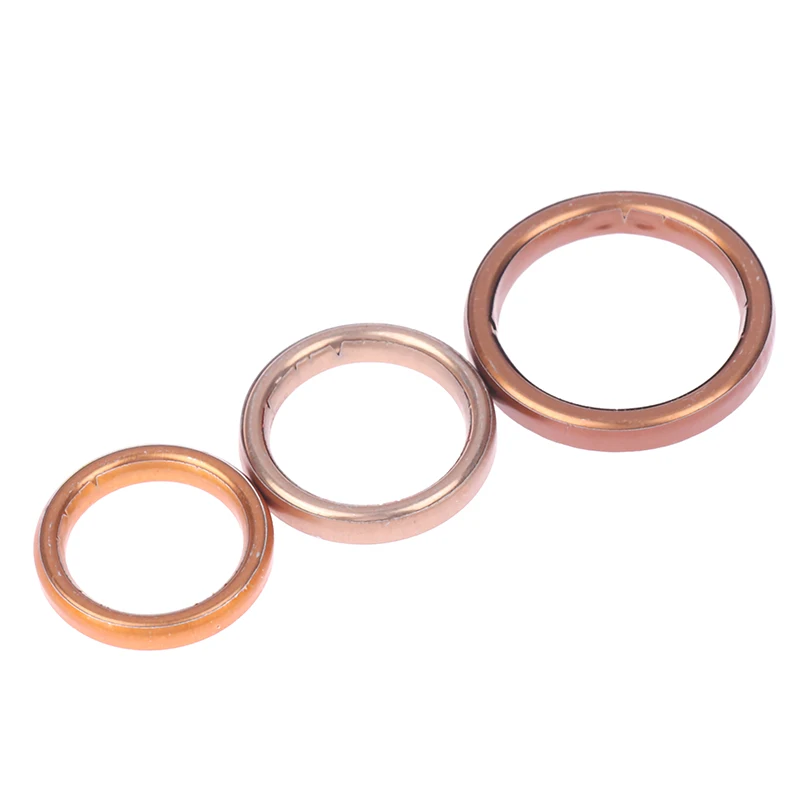 10 PCS Muffler Exhaust Gasket For Motorcycle GY6 70cc 100cc 110cc 125cc 150cc Scooter Bike ATV Moped