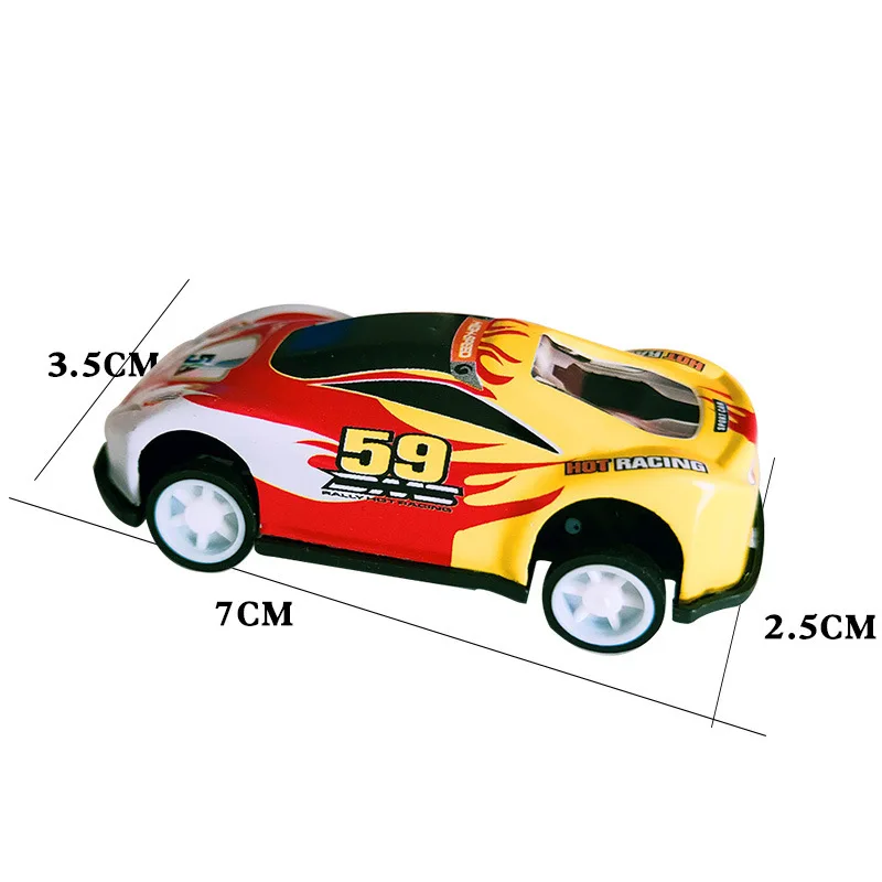 Mini Inertia Racing Car for Kids, Engraçado puxar para trás brinquedo, Brinquedos Educativos para Crianças, Fun Holiday Party, Presente de aniversário para meninos, 5pcs