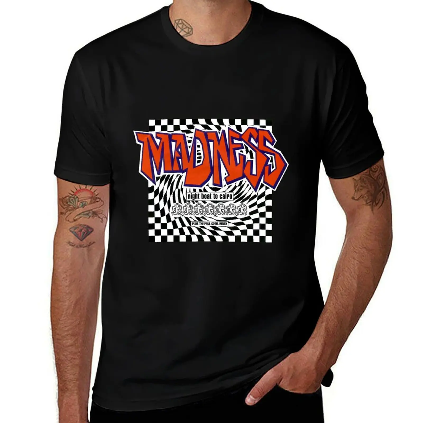 Copy of Madness British Ska 2 tone band Night boat to cairo cover [Original Green] T-Shirt