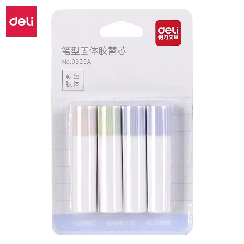 DELI Pen Stijl Lijmstift Hoge Viscositeit Glutstick Stevig Lijmpapier Sticker Briefpapier Kantoorbenodigdheden