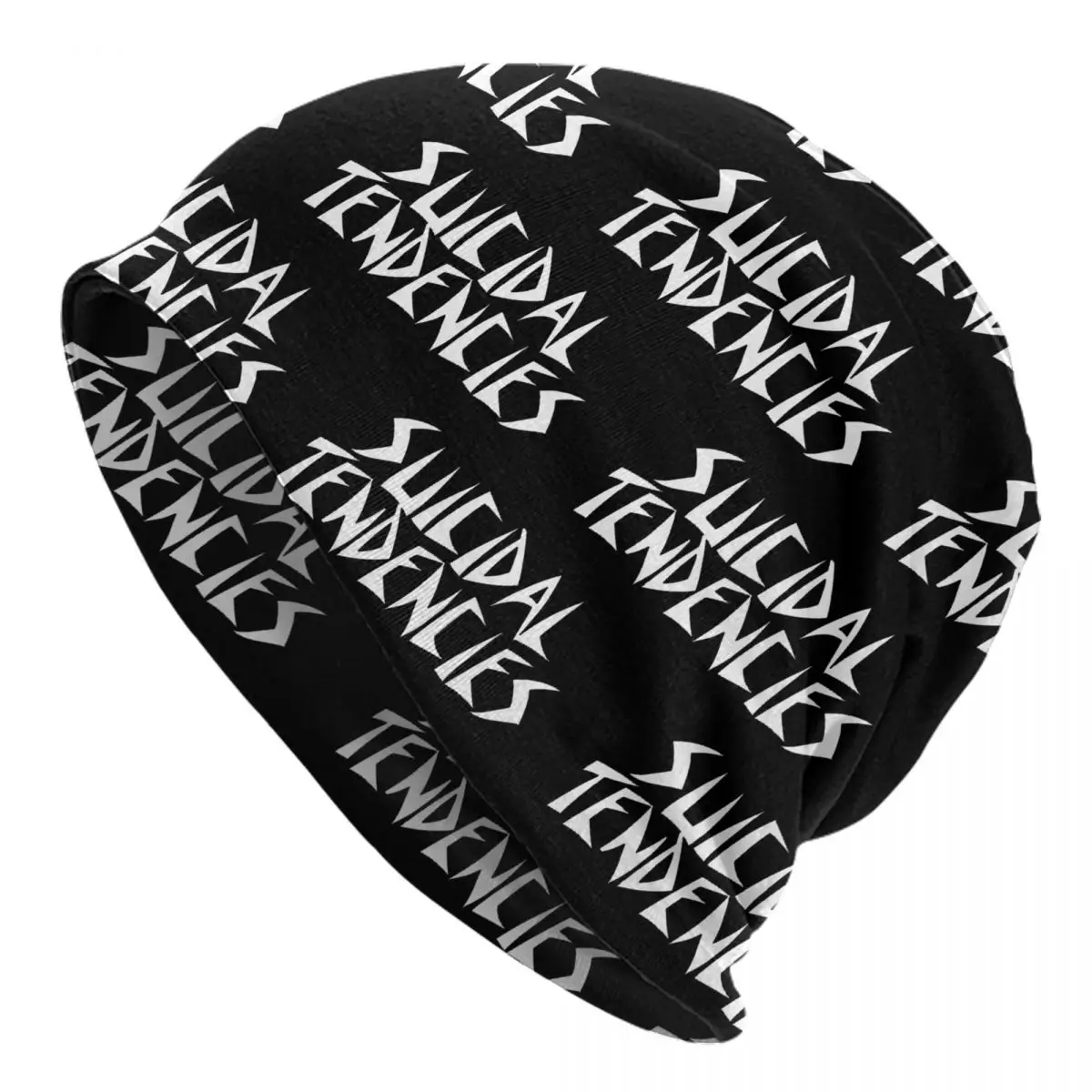 Rock Band Men and women Pullover Cap Suicidal Tendencies Beanies Hat For Men And Women Print Bonnet Hats