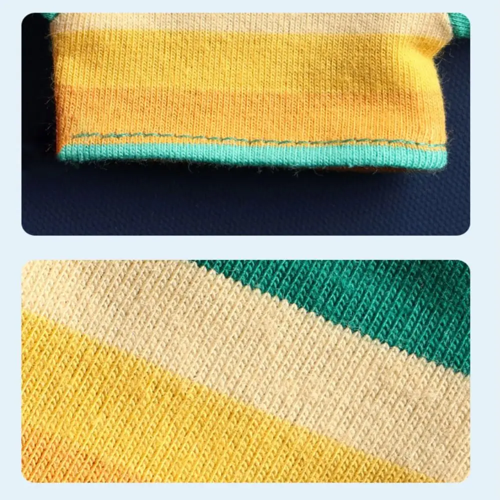 Camiseta informal para muñeca, accesorios DIY de estilo a la moda, ropa elástica para muñeca, 5 colores para muñecos de peluche de algodón de 10cm