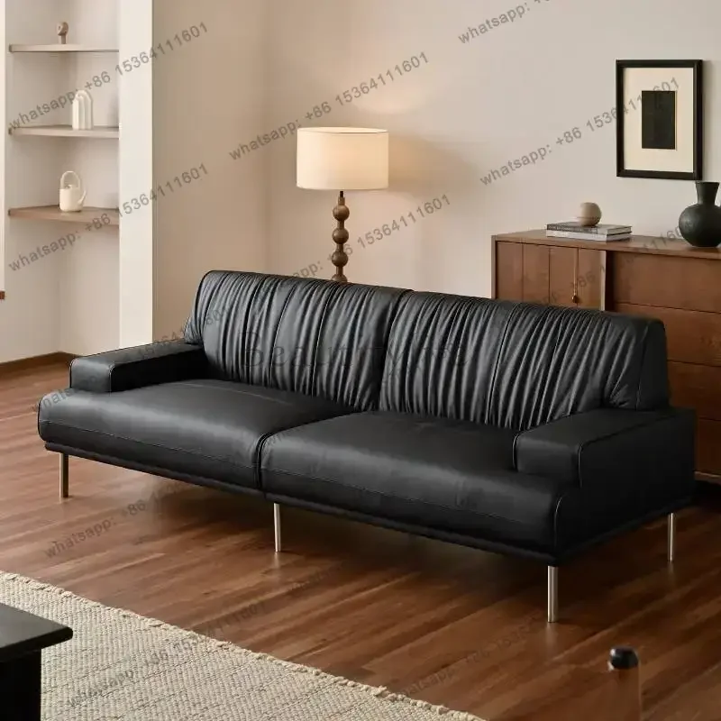 LJY Retro Designer Living Room Sofas Aesthetic Italian Mid Century Living Room Sofas Couch Lounges Divano Soggiorno Home Furnitu